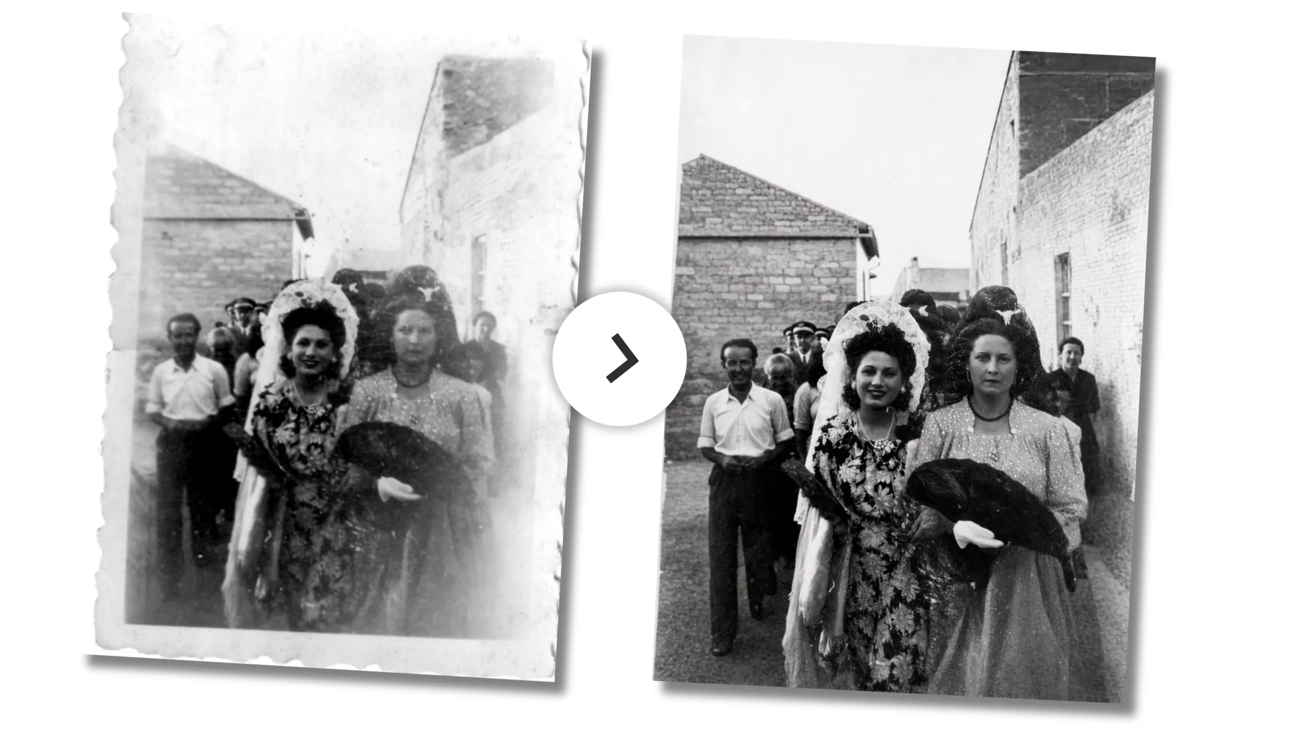 Restauración y edición de fotografías